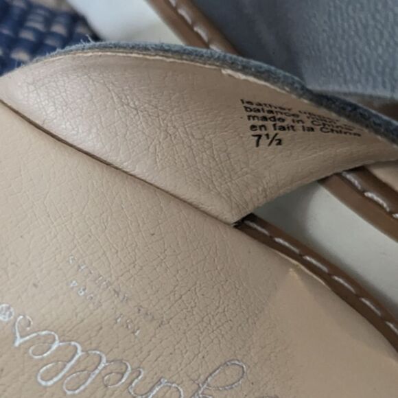 Seychelles Catnip blue cutout‎ sandals size 7.5 - Picture 5 of 6